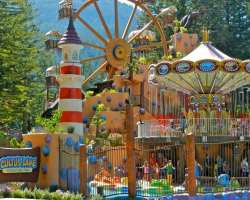 If you want to do something more exciting then you can visit the Adventure park situated in the area. The park rides include Wagon Wheel, Buckin' Bron